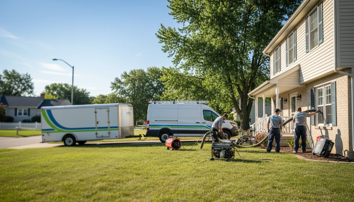 Flooded Basement Restoration And Cleanup With Repair in Shawmut, MT near me
